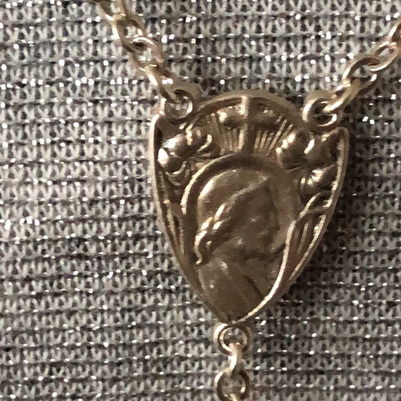 Sterling Silver Rosary from Jerusalem with Christ Jesus, Virgin Mary, crucifix - Picture 3 of 9